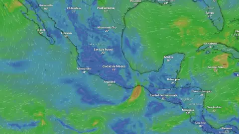 Mantienen vigilancia en las DOS zonas de baja presión que se forman cerca de costas mexicanas
