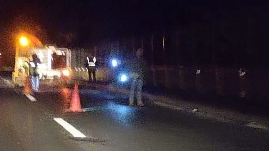 Reportan socavón en puente de Metlac