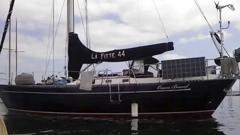 Vista del barco Ocean Bound.