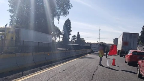 cierre autopista México-Puebla hoy 15 de abril de 2025.
