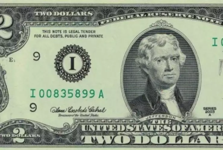 ¡Checa bien! Billete de 2 dólares podría valer más de 70 mil pesos