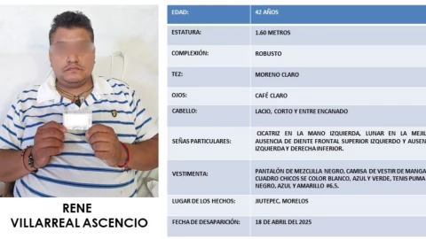 Hallan sin vida a conductor de plataforma desaparecido en Morelos.