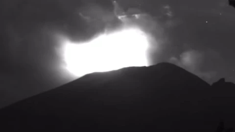 ACTIVIDAD del volcán Popocatépetl hoy 13 de mayo de 2025
