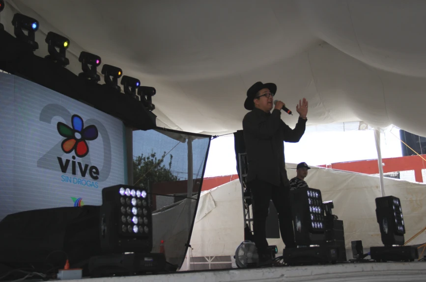 Mr Fark y Saga fueron los conductores del evento