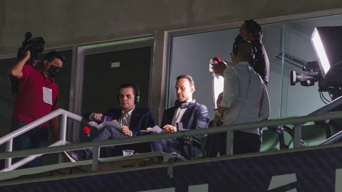 Christian Martinoli, comentarista de Azteca Deportes