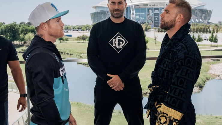 “Canelo” resiste provocaciones de Saunders: “Menos palabras, más acción”