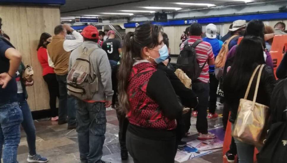 El Metro CDMX informó que la estación Zócalo-Tenochtitlán, de la Línea 2, estará cerrada hasta nuevo aviso.