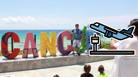 Estos son los vuelos programados en el aeropuerto de Cancún HOY 7 de febrero de 2026.webp