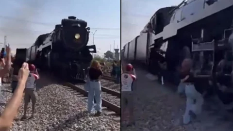mujer golpeada locomotora coahuila
