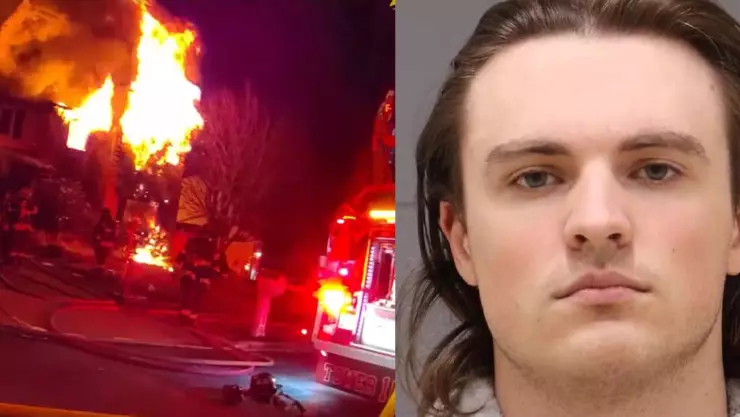 incendia la casa de un hombre