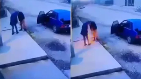 Explota alcantarilla en Rusia