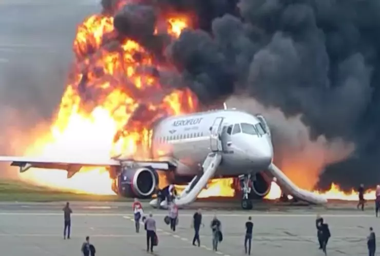 ¿Por qué se incendió el avión ruso de Aeroflot en 2019?