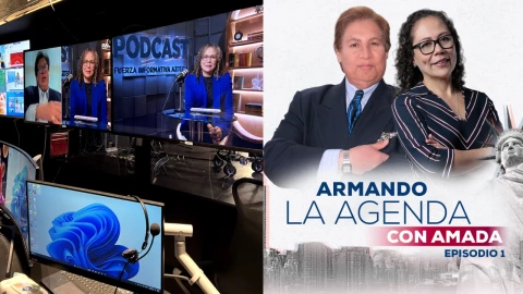 Los anfitriones del podcast Armando la Agenda, Amada Castañón y Armando Guzmán, entrevistan a Juan Guaidó sobre el Cartel de los Soles en Venezuela y la relación México-EEUU.