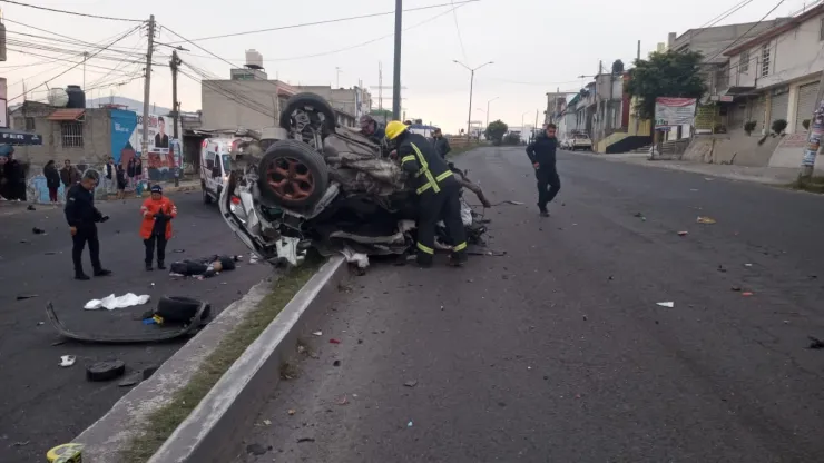 Edomex: Una persona murió tras destrozar su auto en Lago de Guadalupe, Atizapán