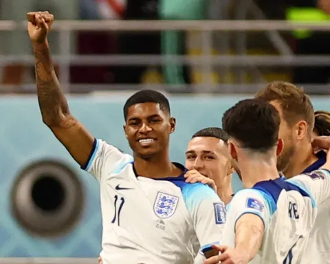 Inglaterra gol de Rashford