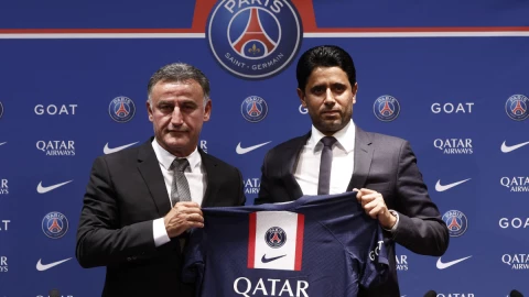 Christophe Galtier es presentado como t&eacute;cnico del PSG