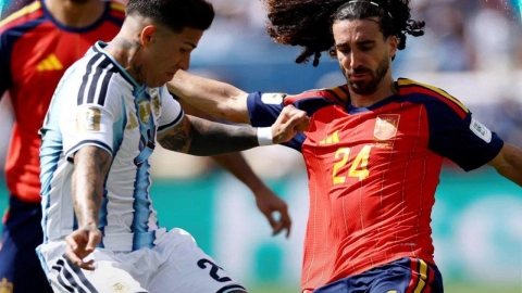 Argentina no remató España