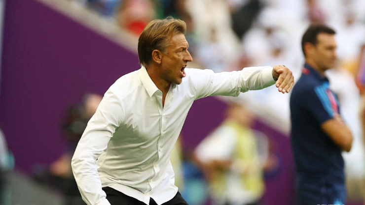 Hervé Rénard, técnico de la selección de Arabia Saudita