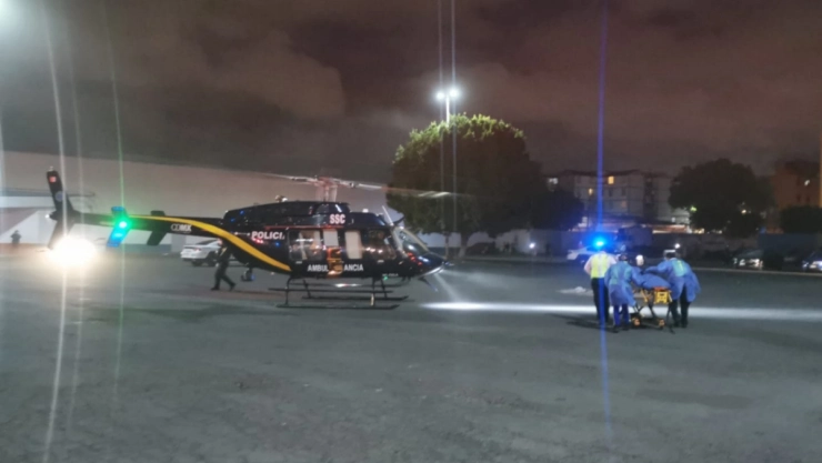 SSC traslado aéreo adolescente