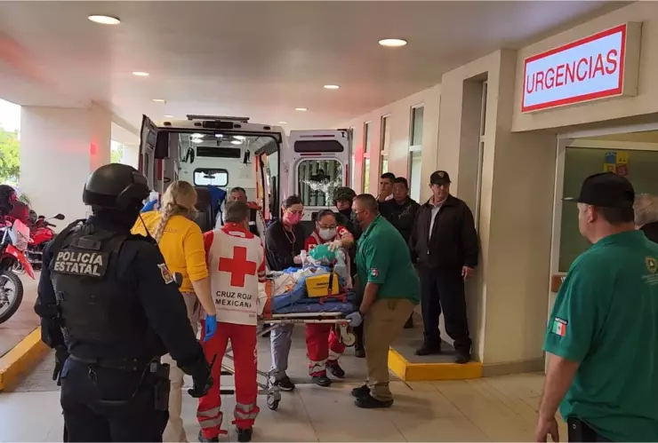 Llegada de Aarón Adrián al Hospital Pediátrico