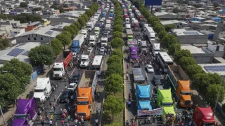 bloqueos transporte