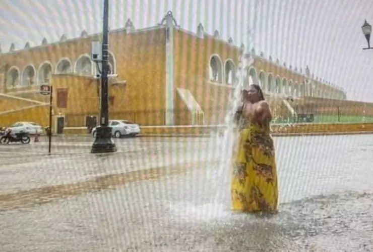 yucateca viral lluvia yucatan