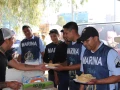 Todos nuestros voluntarios agradecen su enorme apoyo y comida.
