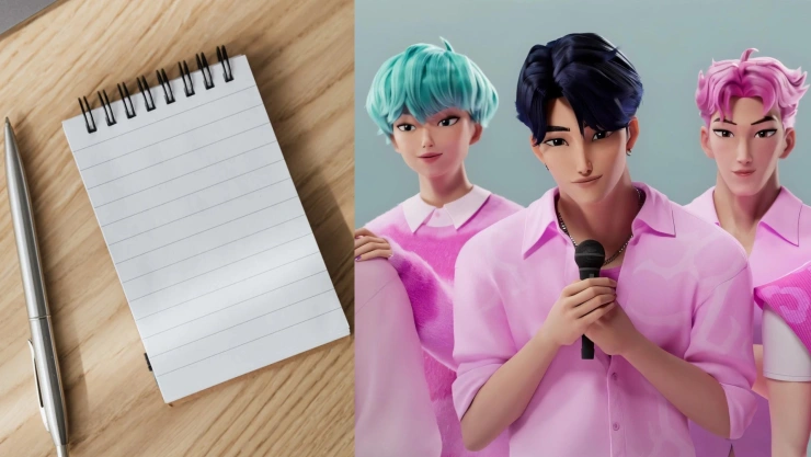 Manualidades de Kpop Demon Hunters: 5 ideas para hacer blocs de notas inspirados en los Saja Boys