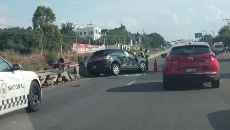 Accidente en Paseo de la República Carretera 57 hoy 24 de mayo