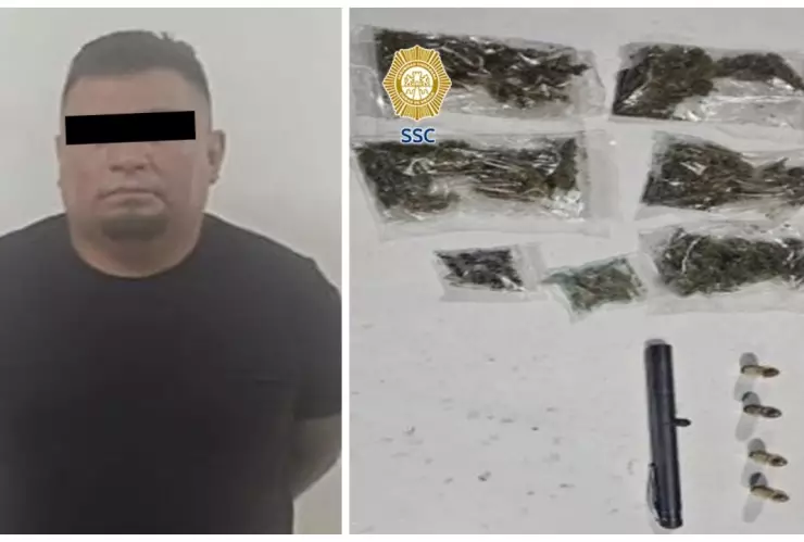 Un cliente en una taquería en Iztapalapa fue herido por una bala pérdida; cae presunto responsable