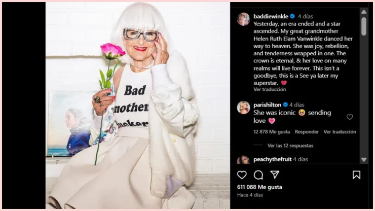 influencer murió