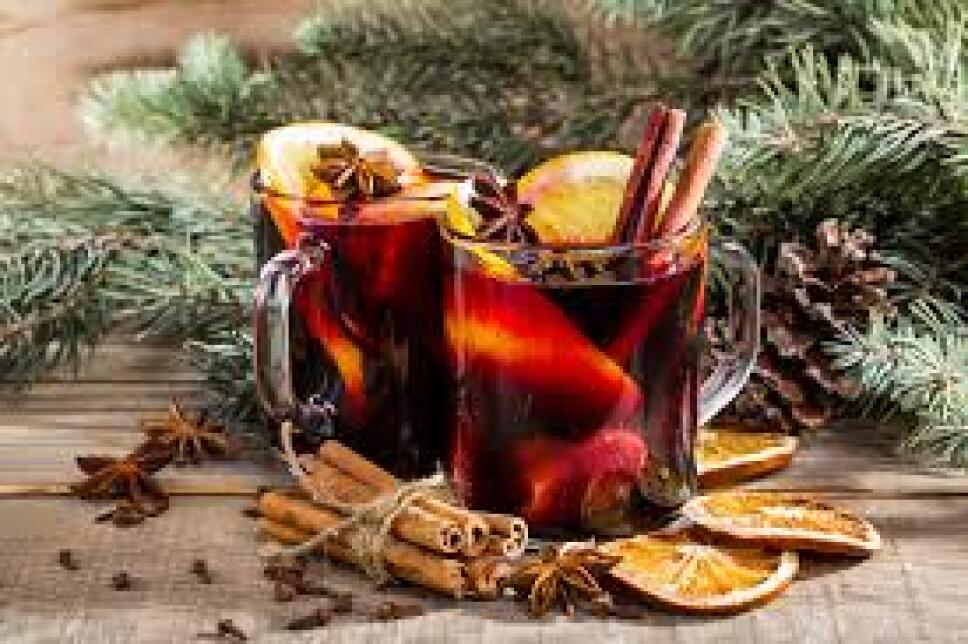 Receta vino caliente