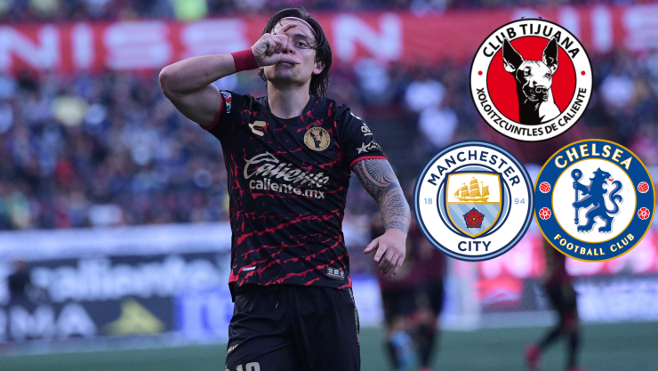 Montecinos celebrando gol con Xolos ante América.jpg