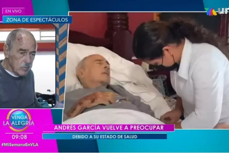 ¿Cuál es la enfermedad que mantiene a Andrés García al borde la muerte?