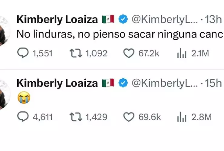 mensaje de Kimberly Loaiza a Juan de Dios Pantoja