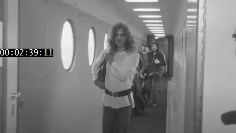 Video perdido de Led Zeppelin sale a la luz: Imágenes restauradas de su tour de 1972