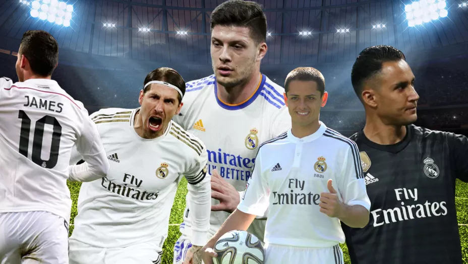 Real Madrid ex jugadores en Liga MX james rodriguez sergio ramos chocharito keylor navas luka jovic