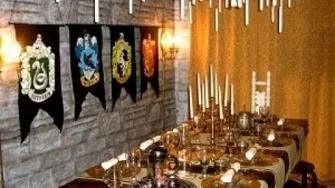 6 ideas para decorar tu fiesta de cumpleaños al estilo Harry Potter y celebrar como verdadero fan