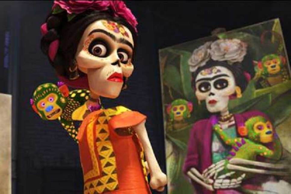 Así es el maravilloso homenaje a Frida Kahlo en la película Coco