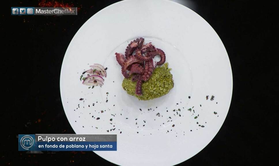 Pulpo con arroz