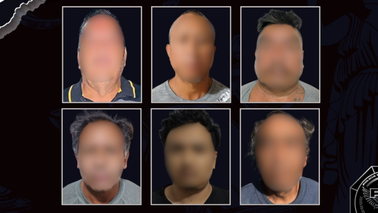 Detienen a seis por violencia familiar y delitos contra la integridad íntima