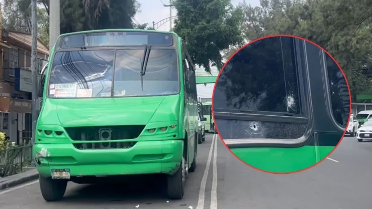 CDMX: Disparan a chofer de microbús en un intento de asalto en Iztapalapa