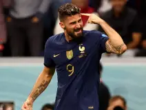 Olivier Giroud con Francia en Qatar 2022