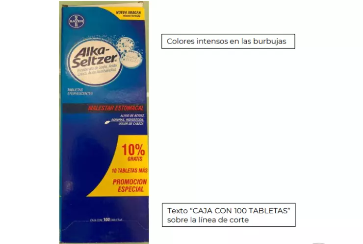 Alertan por falso lote de Alka Seltzer