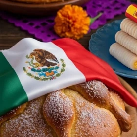 Mientras en México está el Pan de Muerto, en España existe un dulce tradicional llamado “los huesos de santo”