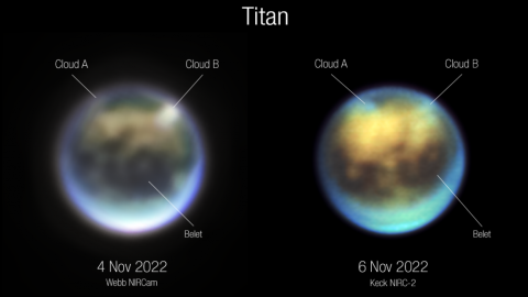 ¿Cómo es ‘Titan’? Telescopio James Webb capta imágenes