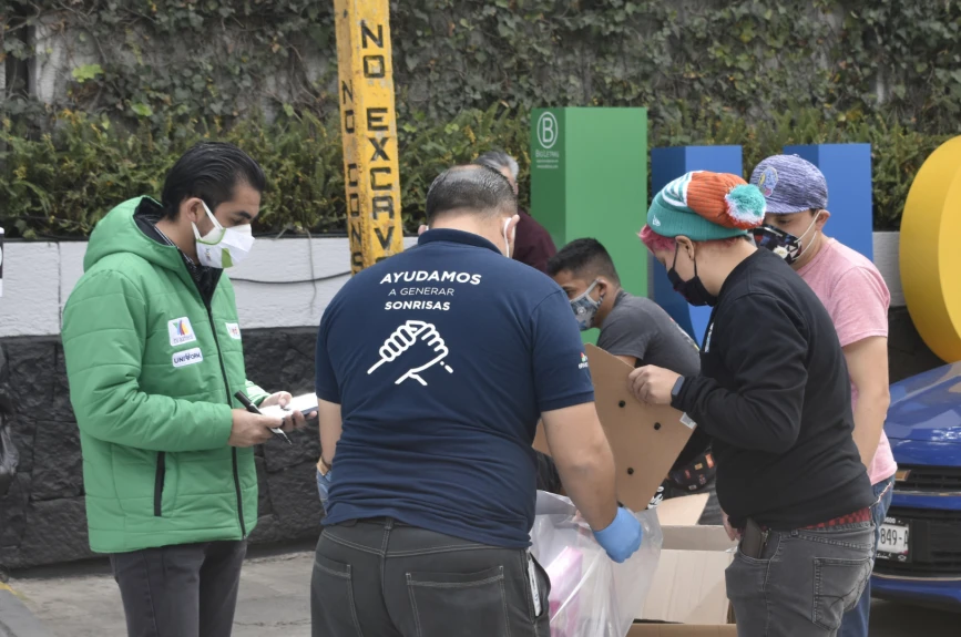 Respetando las normas sanitarias, nada nos impidió verlos felices