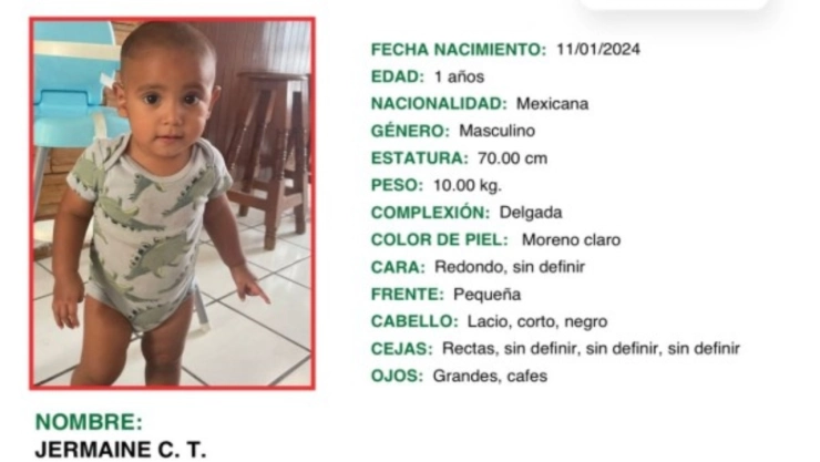 ALERTA AMBER: Jermaine C.T, menor desaparecido en Apatzingán