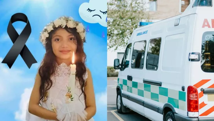 Niña murió de un infarto al ver el accidente de sus papás