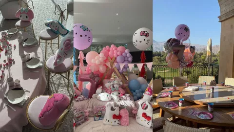 La fiesta de pijamas de Stormi: Kylie Jenner lo hizo otra vez